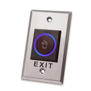 Sebury sem botão de interruptor de saída, interruptor de porta sem toque
