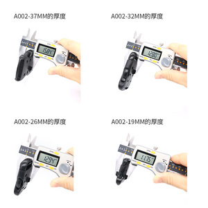 หัวเข็มขัดพลาสติกสำหรับกระเป๋าเป้สะพายหลัง A-002 ขนาด 19 มม. 26 มม. 32 มม. 40 มม. แบบดึงเดี่ยวเพื่อความปลอดภัย สำหรับกระเป๋าเดินป่า - Product Image 2