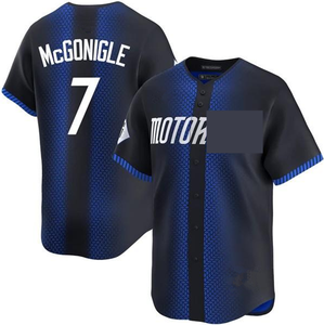 Jersey Baseball Pria Grosir 7 McGonigle 29 Tarik Skubal 31 Greene 35 Verlander Baju Baseball Amerika Jahitan Modis - Product Image 4