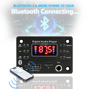 <span class=keywords><strong>Receptor</strong></span> Decodificador 5.0 con Control Remoto, Pantalla LED, Alimentación CC 5-12V, Sistema de Sonido Estéreo <span class=keywords><strong>para</strong></span> Casa y Auto, Hi-Fi, Flac, >20 Horas de Duración - Product Image 5