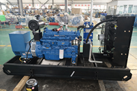 Groupe électrogène au gaz naturel Weichai 80 kW 100 kVA, cogénération CHP, ultra silencieux pour les écoles et les hôpitaux