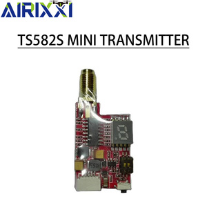 AIRIXXI TS582S 迷你 FPV 发射器-25MW/200MW/600MW 可调功率 48通道 数字频率显示 A-F 组 7-24V 输入 - Product Image 1