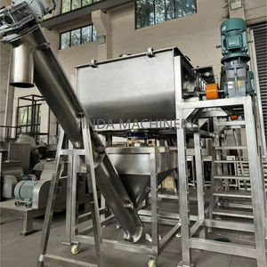 自動リボンブレンダースクリューコンベヤー1500L容量高効率工業用混合装置食品化学物処理 - Product Image 1