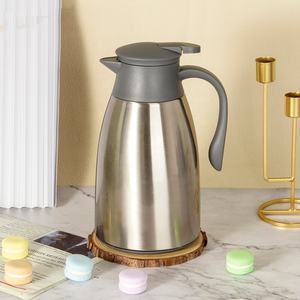 กระติกน้ำร้อนสแตนเลสสุญญากาศ,กาชงกาแฟพร้อมหูจับสำหรับประเทศเปรูตะวันออกกลางเปรูปี1L - Product Image 1