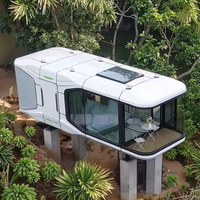 Tiny House de luxe préfabriquée en conteneur maritime, maisons modernes de Chine, capsules de couchage de 20 et 40 pieds, capsules de couchage pour hôtel