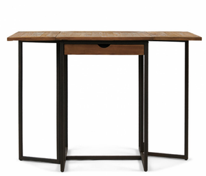 AY-2541-3 Shelter Island - Juego de Mesa <span class=keywords><strong>Consola</strong></span> de Madera de Roble Macizo, Diseño Vintage Francés, Multifuncional, para Sala de Estar, Dormitorio, Hotel - Product Image 1