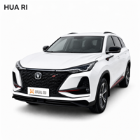 Changan CS75 d'occasion fiable, SUV intermédiaire turbo, cuir foncé, R17, automatique, puissance stable, entretien facile, véhicule d'exportation