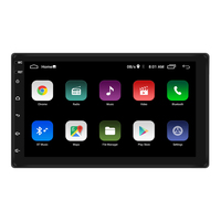Reproductor de DVD Android 15 para Auto con Pantalla Táctil IPS Universal de 7 Pulgadas, Bluetooth, WiFi, Navegación, Carplay Inalámbrico y Android Auto