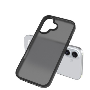 2024 New for iPhone 16 Pro Max <strong>Case</strong> Matte Black TPU Soft Shockproof Slim Thin <strong>Cell</strong> <strong>Phone</strong> <strong>Case</strong> for iPhone 16 15 14 13 Plus - Product Image 1
