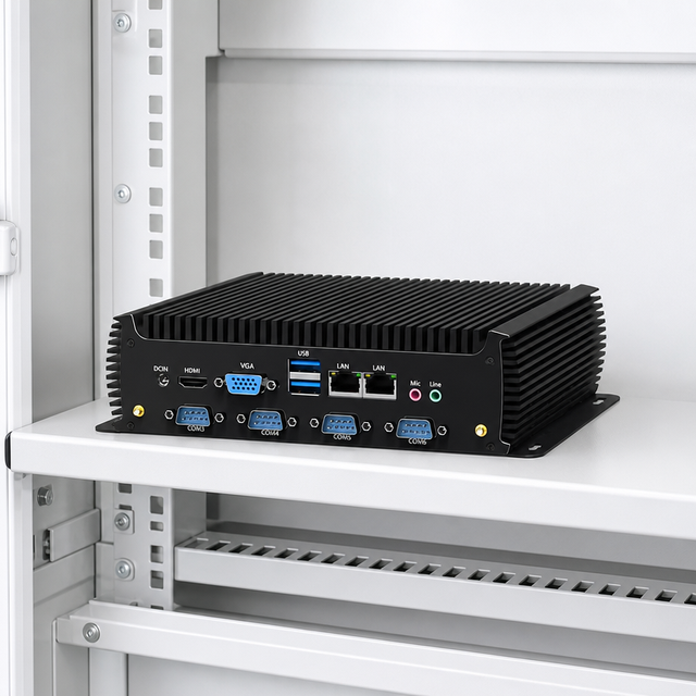 Intel I3 I5 12th Industrial Embedded Fanless X86 Single Board Mini PC 4K HD 16 32RAM 128 256 512GB Fanless Industrial Mini PC