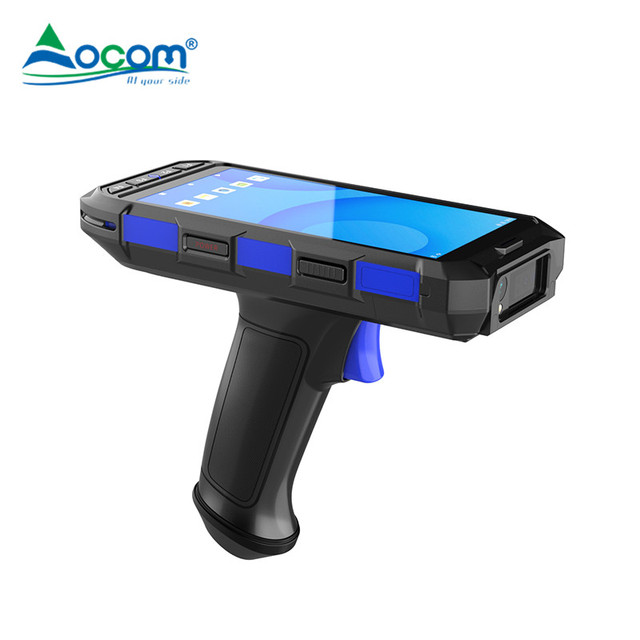 All-in-One 4G High-Speed Android 10 PDA Handheld Barcode Scanner with 5.5 Inch IP65 Screen Industrial Application in Stock
