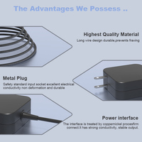 Cargador de Pared para Portátil Asus, 33W, Cargador Portátil de 19V 1.75A, Mini Cargador, Adaptador de CA, 3.0*1.1mm