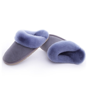<span class=keywords><strong>Pantoufles</strong></span> en fourrure et sandales en <span class=keywords><strong>peau</strong></span> de léopard, pour femmes,, chaussures de maison en peluche, vente en gros - Product Image 3