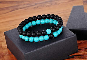 <span class=keywords><strong>Pulsera</strong></span> de Cuarzo Transparente para Influencers de Redes Sociales, Regalo Navideño, Energía Anti-Depresiva para Hombres, Fotos en Fondo Blanco - Product Image 4
