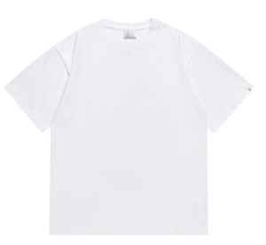 Camiseta de Diseñador para Hombre, Camisetas Personalizadas, Camiseta Oversize con Estampado de Letras Blancas y Negras, Camiseta Casual de Moda Urbana para Hombre - Product Image 3