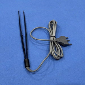 Forceps monopolaire à commande manuelle avec câble fixe 26 cm, forceps électrochirurgical monopolaire réutilisable, instrument chirurgical CE - Product Image 1