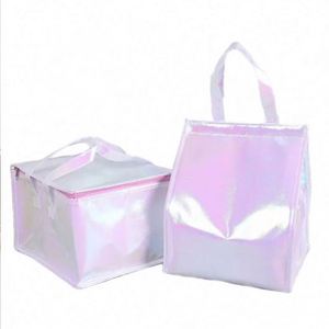 Bolsa Térmica Aislante Grande y Económica de Aluminio con Holograma para Entrega de Alimentos, Pasteles y Almuerzos - Product Image 1