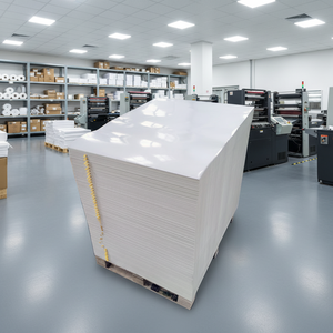 Papel adhesivo de vinilo A3 para impresora láser, papel autoadhesivo recubierto fundido, papel adhesivo de vinilo imprimible A3 para impresora láser - Product Image 2