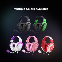 Casque de jeu filaire Havit H2002D avec micro, RGB, pour PC, idéal pour les gamers
