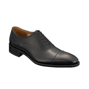 Carefully selected glossy leather for the upper high quality leather business shoes man