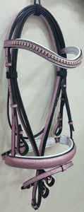 Brida de Cuero Premium Duradera para Caballo con Herrajes de Acero Inoxidable, Ajustable para Equitación Inglesa, Entrenamiento y Competición - Product Image 4