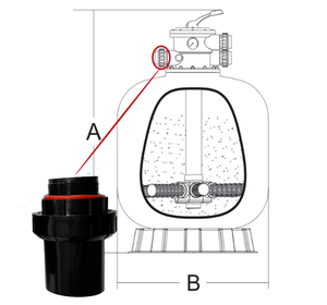 Ensemble d'union de filtre à sable raccords de <span class=keywords><strong>pompe</strong></span> de <span class=keywords><strong>piscine</strong></span> connecteurs d'adaptateur en PVC pièces de filtre de <span class=keywords><strong>piscine</strong></span> 1.5 "2" - Product Image 5