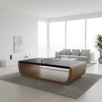 Table de tennis de table professionnelle en bois massif importé, durable, OEM ODM, logo personnalisé, taille sur mesure pour la maison, le bureau, le club, les sports et loisirs en intérieur