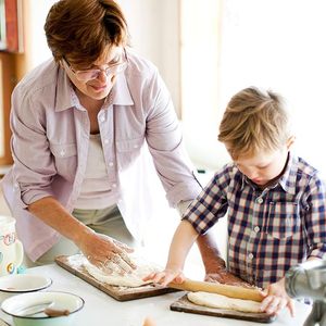 Dài bằng gỗ pháp cán Pin thân thiện với môi THON Thiết kế & mịn xây dựng cho fondant Pie crust cookie & bột - Product Image 5