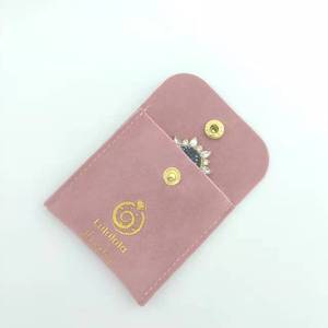 Bolsas de Regalo para Joyería, Bolsitas de Terciopelo y Franela con Cordón, Tamaño Pequeño, Venta al Por Mayor, Impresión de Logotipo OEM - Product Image 3