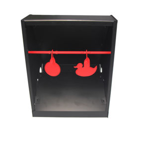 Montaje 14*14cm Trampa de bala y receptor BB Pellets Papel Acero Tiro Objetivo - Product Image 6