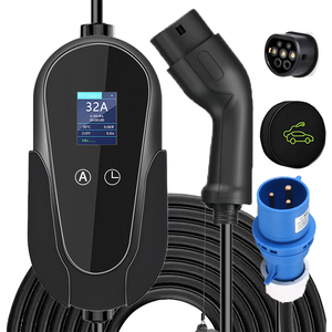 Cable de Carga Rápida NTO de 7KW Tipo 2, 16/32A, Corriente Ajustable, Cable de Carga <span class=keywords><strong>para</strong></span> Vehículo Eléctrico Tipo 2, Cargador EV con Bolsa - Product Image 5