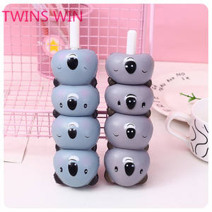 オンライン文房具カスタムデザイン漫画動物デザインペンエコファンシープラスチックカラージェルインクペン2154 - Product Image 3