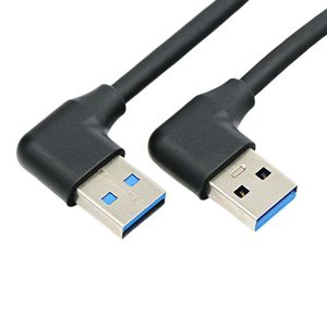 Cable de datos USB 3,0 macho a macho, conector en ángulo izquierdo y derecho para carcasa de disco duro externo, moldeado por inyección de alambre de cobre - Product Image 4