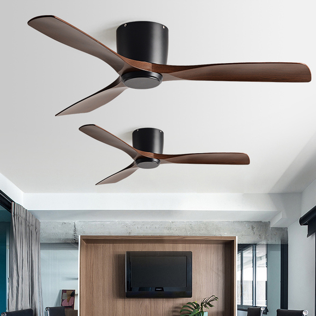 Factory Best-selling BLDC American Style Retro Decorative Fan Ceiling 220V Winding Power Supply Ceiling Fan with Remote Control