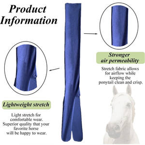 Usine en gros cheval queue sac queues protecteur gardes accessoires équestres pour petits grands chevaux queues sac de Protection - Product Image 4