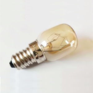 Ampoules de <span class=keywords><strong>four</strong></span> <span class=keywords><strong>15W</strong></span> à <span class=keywords><strong>culot</strong></span> <span class=keywords><strong>E14</strong></span>, ampoules de micro-ondes T22, 120V 220V, résistantes à la chaleur 300°C, <span class=keywords><strong>ampoule</strong></span> incandescente blanc chaud - Product Image 3