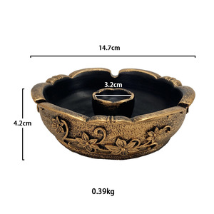Quemador de Incienso Cuadrado Clásico de Resina Hecho a Mano para Uso Religioso, Decoración para el Hogar u Oficina - Product Image 3