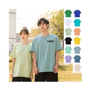 Heavy Weight Oversized T-shirt Printing Custom High Quality Cotton T-shirt Homme - Product Image 6