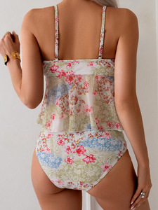 Traje de Baño Sexy con Estampado de Moda Estilo 2026 para Mujer, Ropa de Playa - Product Image 3