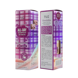 Base de Maquillaje de Belleza en Espiral de Dos Colores, Lujosa, con Colágeno y Aloe Vera, Nutritiva, con Logotipo Personalizado <span class=keywords><strong>TUZ</strong></span> - Product Image 4