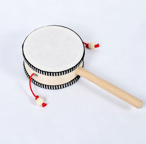 Tambour à claquettes Orff en bois de 4 pouces, traditionnel et éducatif, pour bébé - Vente en gros à chaud - Product Image 3