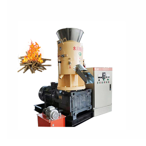 Machine à granulés de biomasse multifonctionnelle de haute qualité à matrice plate pour sciure de bois avec moteur électrique pour les grossistes - Product Image 1