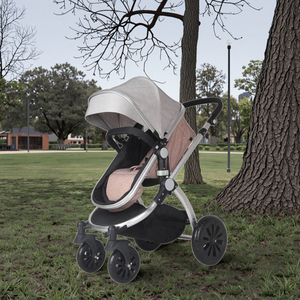 Poussette bébé 3 en 1 multifonctionnelle, poussette enfant 3 en 1 avec siège <span class=keywords><strong>auto</strong></span>, poussette bébé avec siège amovible - Product Image 3