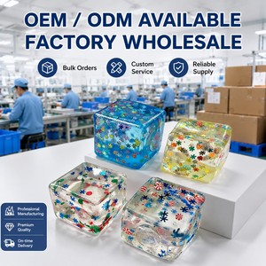 ของเล่นบีบคลายเครียดรูปเกล็ดหิมะสำหรับคริสต์มาส ขายส่งแบบ OEM/ODM ของขวัญเจลบรรเทาความเครียดจากโรงงาน - Product Image 5