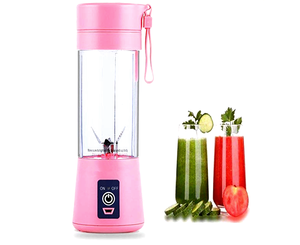 Licuadora Portátil de 15oz, Libre de BPA, para Alimentos de Bebé, Viajes en Auto, Hogar y Oficina, USB, para Batidos y Smoothies, a Prueba de Fugas, de Acero Inoxidable - Product Image 1