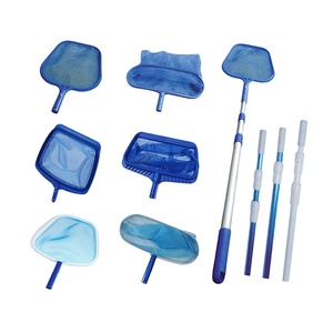 Nouveauté <span class=keywords><strong>Poolstar</strong></span> P1305, écologique, pelle à feuilles de piscine en aluminium télescopique à 3 sections, poignée en plastique, longueur totale 120 cm - Product Image 3