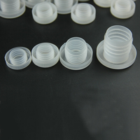 Bouchon intérieur en plastique Transparent, pour les bouteilles cosmétiques, prix d'usine, lot de 10 pièces