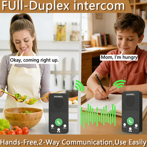 <span class=keywords><strong>Interphone</strong></span> <span class=keywords><strong>sans</strong></span> <span class=keywords><strong>fil</strong></span> bidirectionnel en temps réel pour villa et immeuble, <span class=keywords><strong>sonnette</strong></span> vocale à appel rapide en un clic - Product Image 2