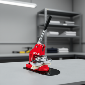 Machine à badges manuelle Vevor 75 mm, fabricant de boutons en acier pour les industries de la restauration - Product Image 2