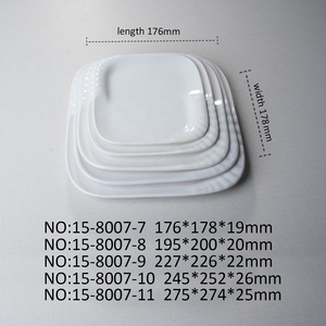 Assiettes de service rondes en mélamine incassable pour buffet, restaurant et fête – Vaisselle de table en <span class=keywords><strong>plastique</strong></span> grand format - Product Image 6